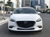 Ưu đãi giảm giá sâu với chiếc Mazda 3 màu trắng, sản xuất năm 2019, xe giá tốt, giao nhanh