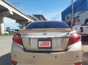 Bán ô tô Toyota Vios 1.5G sản xuất 2017, màu ghi vàng