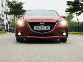 Bán Mazda 3 2.0 đời 2015, 1 chủ biển HN, màu đỏ xe đẹp xuất sắc