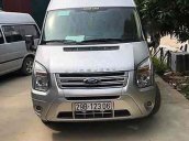 Cần bán Ford Transit MID đời 2015, màu bạc, 375tr