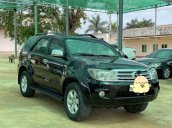 Bán Toyota Fortuner đời 2010, màu đen, nhập khẩu 