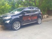 Bán xe Ford EcoSport Titanium 2018, màu đen chính chủ, giá tốt