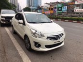 Cần bán lại xe Mitsubishi Attrage 1.2 AT năm sản xuất 2013, màu trắng, 310 triệu