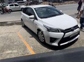 Bán Toyota Yaris năm sản xuất 2015, màu trắng, nhập khẩu xe gia đình, giá chỉ 449 triệu