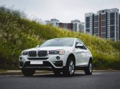 BMW X4 trắng/kem SX 2014, tư nhân một chủ từ đầu, biển Hà Nội