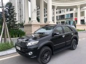 Bán Toyota Fortuner đời 2015, màu đen, giá tốt