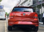 VW Polo Hatchback 2020 màu đỏ Sunset mới lạ đẹp mắt và đầy ấn tượng, ưu đãi bất ngờ. LH ngay 0903.310.412