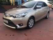 Bán Toyota Vios số sàn 2017, màu vàng cát