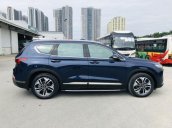 Bán Hyundai Santa Fe năm sản xuất 2019, màu xanh lam còn mới