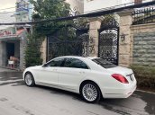 Bán S500 2017 xe đẹp trắng nội thất nâu đi 27353km bao check hãng