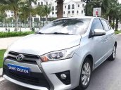 Bán xe Toyota Yaris sản xuất 2015, màu bạc còn mới, 490tr