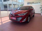 Cần bán lại xe Toyota Vios sản xuất 2019, màu đỏ còn mới, giá tốt