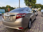 Bán Toyota Vios 2015, màu ghi vàng, giá cạnh tranh