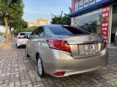 Bán Toyota Vios 2015, màu ghi vàng, giá cạnh tranh