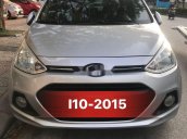 Bán Hyundai Grand i10 đời 2015, màu bạc, nhập khẩu, giá 318tr