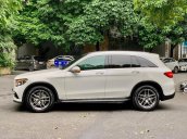 [Hot] Mercedes GLC 300 trắng nội thất nâu, sản xuất cuối 2017, odo 40.000km quá mới, biển thành phố