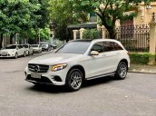 [Hot] Mercedes GLC 300 trắng nội thất nâu, sản xuất cuối 2017, odo 40.000km quá mới, biển thành phố