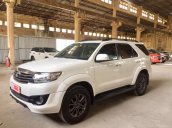 Cần bán xe Toyota Fortuner TRDSportivo 2014, màu trắng gia đình Tp. HCM - xe cũ chính hãng Toyota Sure