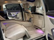 Mercedes Benz S600 Maybach màu đen, nội thất trắng kem, một tuyệt tác siêu phẩm, đời 2016, đi đúng 40.225 km