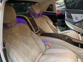 Mercedes Benz S600 Maybach màu đen, nội thất trắng kem, một tuyệt tác siêu phẩm, đời 2016, đi đúng 40.225 km