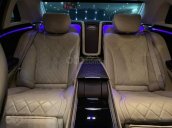 Mercedes Benz S600 Maybach màu đen, nội thất trắng kem, một tuyệt tác siêu phẩm, đời 2016, đi đúng 40.225 km