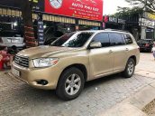 Bán Toyota Highlander năm sản xuất 2008, màu vàng, xe nhập còn mới