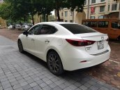 Cần bán Mazda 3 2017 bản 2.0AT màu trắng, biển Hà Nội