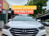 Bán Hyundai Santa Fe năm sản xuất 2018, màu trắng, giá tốt