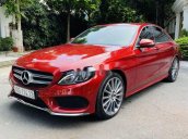 Bán Mercedes C300 AMG đời 2018, màu đỏ