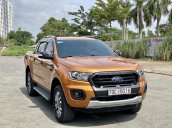 Bán Ford Ranger màu cam 2019 xe cực lướt, odo 8000km