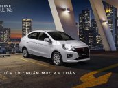 Bán Mitsubishi Attrage năm sản xuất 2020, màu bạc, nhập khẩu. Ưu đãi cuối năm