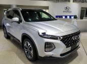 Bán Hyundai Santa Fe sản xuất 2019, màu bạc