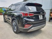 Bán Hyundai Santa Fe 2.2D premium đời 2019, màu đen còn mới