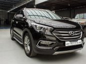 Cần bán xe Hyundai Santa Fe 2018, màu đen xe gia đình