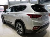 Bán Hyundai Santa Fe sản xuất 2019, màu bạc