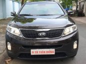 Bán Kia Sorento DATH sản xuất 2017, màu nâu, máy dầu, giá chỉ 739 triệu