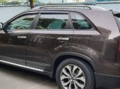 Bán Kia Sorento DATH sản xuất 2017, màu nâu, máy dầu, giá chỉ 739 triệu