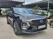 Bán Hyundai Santa Fe 2.2D premium đời 2019, màu đen còn mới