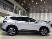 Bán Hyundai Santa Fe sản xuất 2019, màu bạc