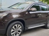 Bán Kia Sorento DATH sản xuất 2017, màu nâu, máy dầu, giá chỉ 739 triệu