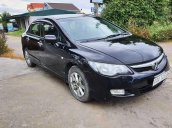 Bán Honda Civic sản xuất năm 2008, màu đen còn mới, giá 258tr