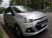 Cần bán lại xe Hyundai Grand i10 đời 2015, màu bạc số sàn