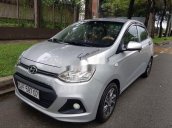 Cần bán lại xe Hyundai Grand i10 đời 2015, màu bạc số sàn