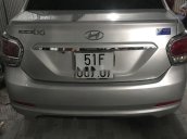 Cần bán lại xe Hyundai Grand i10 đời 2015, màu bạc số sàn