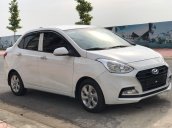 Bán xe Hyundai Grand i10 đăng ký 2018, màu trắng ít sử dụng, giá chỉ 362 triệu đồng, xe rất mới