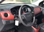 Bán xe Hyundai Grand i10 đăng ký 2018, màu trắng ít sử dụng, giá chỉ 362 triệu đồng, xe rất mới