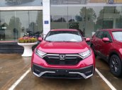 Honda Ôtô Thanh Hóa, giao ngay Honda CRV 1.5L màu đỏ, đời 2020, khuyến mại 100% phí trước bạ