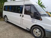 Xe Ford Transit 16 chỗ máy dầu 2 4 xe 4 cửa nội thất vàng chạy 12 0000km 8L /100km xe Việt Nam SX 2005