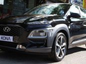 Bán xe Hyundai Kona 2021, màu đen, giao xe nhanh