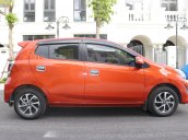 Bán nhanh Toyota Wigo đời 2018, màu cam, máy xăng